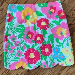 Lilly Pulitzer floral skirt